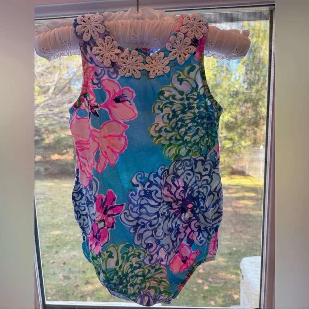 Lilly Pulitzer Play Romper 12-18 months